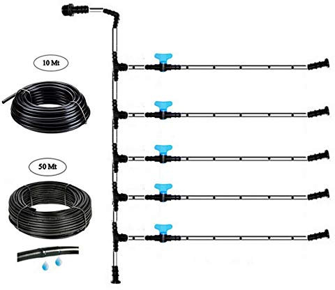 Kit Irrigazione Impianto Modulare Orto Giardino Ala Gocciolante 50 mt Ampliabile