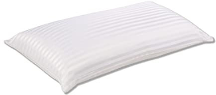 SEASONS - Almohada Infantil de Fibra, 80 cm, Extrasuave, Antiácaros, Almohada Baja Firmeza, con Doble Funda con Cremallera, Funda Exterior Satén Algodón, Fabricado en España