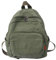Makukke Rucksack Damen Klein, Canvas Cityrucksack Rucksäcke Daypacks Damen Rucksackhandtaschen Rucksack Für Lässig Schule Travel Wandern Arbeit,Grün Rucksack