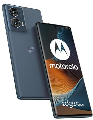 Motorola edge 50 fusion (12/512 GB, Doppia camera 50+13MP, Display 6.67 pOLED FHD+ 144Hz, IP68, Snapdragon 7s Gen 2, batteria 5000mAh, Dual SIM (nano SIM + eSIM), Android 14), Forest Blue