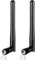 Dual Band WiFi Antenna, 2.4GHz 5GHz 5.8GHz 3dBi MIMO RP-SMA Male Antenna for WiFi Router Wireless Network Card USB Adapter Video Surveillance Monitor