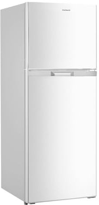 Corbero - Frigorífico 2 Puertas | CF2PH14424NFW | 60x55x142 | Capacidad 197L | No Frost | Luz LED | Crisper Fresh Box | Estantes de Cristal | Huevera | 41 dB | Blanco