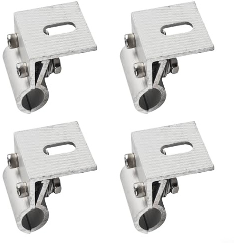 Solution de montage de panneau solaire 4 pinces métalliques pour divers systèmes de rayonnage