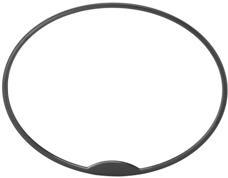 ZLXCAOB Espejo retrovisor ovalado para el asiento trasero del bebé, espejo acrílico para el asiento trasero del coche, espejo seguro con clip de hebilla de visión clara