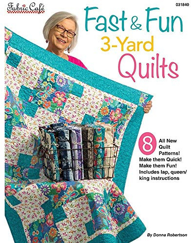 Fabric Cafe Fast & Fun 3-Yard Quilts, None