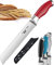 Orblue Couteau à Pain Professionnel, Couteau de Pain 20 cm, Idéal pour Tous Types de Pains, Couteaux à Pain Tranchants et Durables