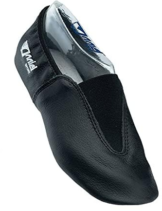 ANNIEL 2038 - Zapatillas Gimnasia Ritmica Niña-Niño, Punteras Gimnasia Ritmica Niña de Cuero Made in Italy, Ballet y Diversos Deportes de Interior, Disponible en Todos los Tamaños