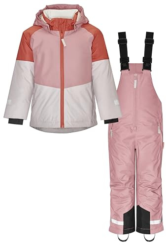 Playshoes Schneeanzug, Skianzug Zweiteilig Unisex Kinder Schneeanzug, Rosa, 104