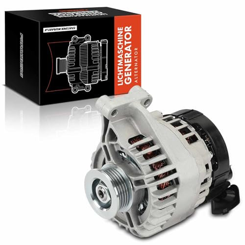Frankberg Alternator 90A Compatible with 500 312 1.2L 1.4L Petrol 2007-2024 Punto 199 1.2L 1.4L Petrol 2012-2024 169 1.1L-1.4L Petrol 2009-2013 Replace# 51714791