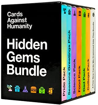 Cards Against Humanity: Hidden Gems Bundle • 6 Themenpakete + 10 Neue Karten