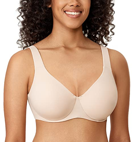 AISILIN Minimizer-bh för kvinnor i plusstorlek Beige 85F