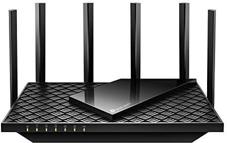 TP-Link AXE5400 Tri-Band WiFi 6E Router (Archer AXE75), 2025 PCMag Editors' Choice, Gigabit Internet for Gaming & Streaming, New 6GHz Band, 160MHz, OneMesh, Quad-Core CPU, VPN & WPA3 Security