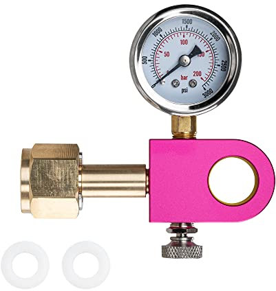 SPRUDELUX® | CO2 Umfülladapter für Wassersprudler Duo Quick Connect QC, Art, Crystal 3.0 und Terra | Adapter zum Umfüllen des CO2 Gases aus großen Flaschen in die neuen Quick Connect CO2 Zylindern