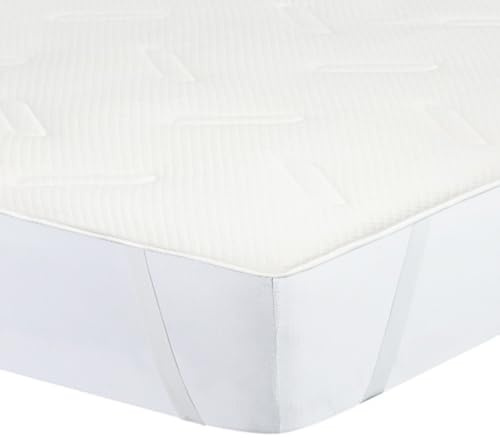 PIKOLIN Surmatelas 160 x 200 cm Épaisseur 3 cm en Mousse à Mémoire de Forme Matelassé - Doux et Respirant - Soulagement Les Tensions Musculaires