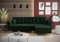 ALTDECOR Ecksofa mit Schlaffunktion und Bettkasten Corner Sofa Bett Eckcouch Couch L-Form Schlafcouch Ausziehbar Wohnlandschaft Schlafsofa Cauchsofa - APOL-L 230x140x90 cm Dunkelgrün