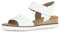 Gabor Damen Sandaletten, Frauen Sandalen,Moderate Mehrweite (G),Leichter Absatz,Sommerschuhe,Freizeitschuhe,Weiss(Kork/offwhi),38.5 EU / 5.5 UK
