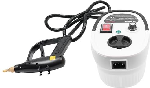 Limpiador de vapor de 2500 W, 3 bares, portátil, 6 velocidades, depósito de agua ajustable de 1,2 L, dispositivo de mano de alta presión, máquina de limpieza a vapor de alta temperatura para cocina y