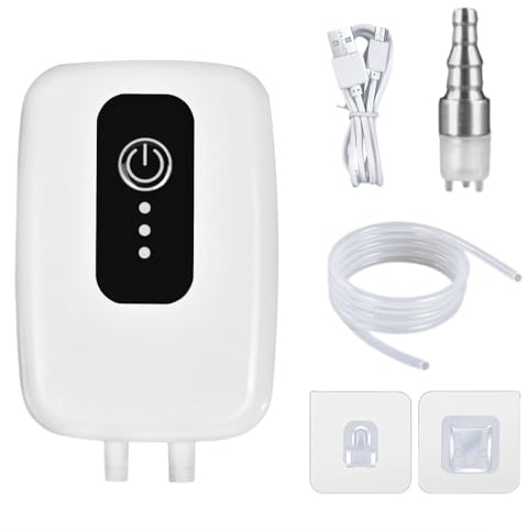 DONGKER USB Electric Auto Siphon Self Priming Pump,Wine Transfer Pump Kit Built-in 1200mAh Battery for Bottling Home Brew Wine Beer Beverages