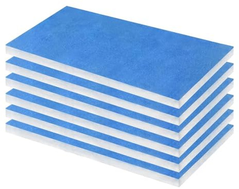 Dytabepl Lot de 6 filtres pour aérographe - Pour remplacement de cabine de peinture d'échappement - Cabines de pulvérisation portables