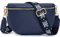 Roulens Kleine Damen Umhängetaschen,Elegant Bauchtasche Damen,Umhängetasche aus Veganes PU Leder,Crossbody Bag Damen,RFID Blockierung Kartenschlitz Brusttasche mit Verstellbar Abnehmbar Breiter Gurt