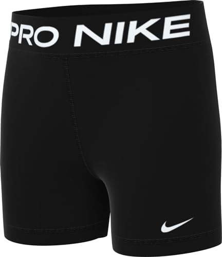 Nike G NP DF 5 Pouces Short, Noir/Blanc, 12-13 Ans Fille