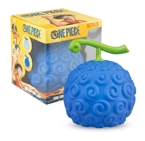 Grupo Erik: Lampada One Piece Gom Gom Fruit | Lampada Frutto del Diavolo One Piece, ricaricabile con cavo USB o batterie, One Piece Gadget, Accessori Scrivania Gaming, Accessori Anime