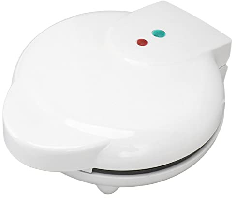 Nosqew Donut-maskin, non-stick-beläggning, elektrisk minimaskin för att göra munkar, för hemmakök, elegant vit ABS, 1 000 W, 48,5 oz (EU-kontakt 220 V)
