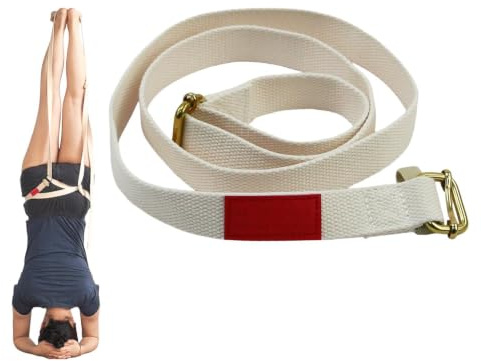 Yogabälte Repdragningsutrustning | Exercise rem och övning För Hemmagym Träning Motion Stretchövning Pilatesövning Balett Yoga Fitness Flexibilitet