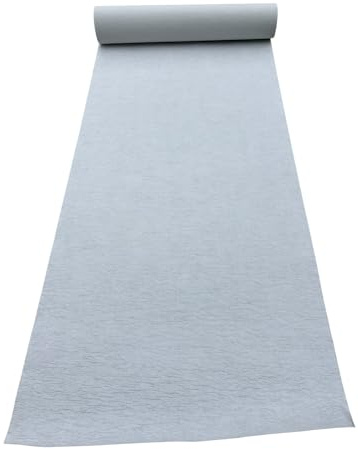 LaVelahome Tappeto Nuziale Bianco Passatoia Matrimonio Chiesa Rotolo (CON PELLICOLA, m 1 x 30)