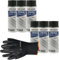 vasalat Dupli-Color Lackspray tiefschwarz matt RAL 9005 - Sprühlack für Metall, Kunststoff und Holz - wetterfeste Sprühfarbe für den Innen- und Außenbereich UV -beständig, 6 Stück