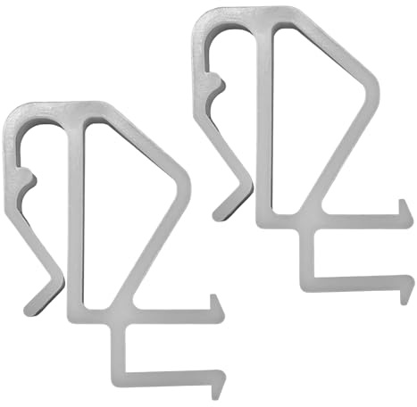 2 pcs Champion Valance Clip for Cordless 2 Horizontal Blinds 240603 White
