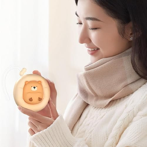 Hand Heater - Cartoon Hand Warmer, Electric Cairo | 2 Winter Hand Warmer Pocket Warmer Rechargeable for Outdoor Sports, Hunting, Camping, Hiking, Golf, Office, , Abs