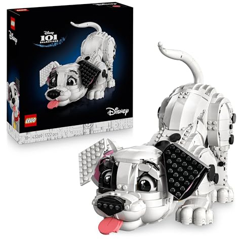 LEGO | Disney 101 Dalmatians Puppy Figure - Customisable Building Set for Adults - Transforms Into 1 of 6 Cute Dogs with a Rotating Head and Tail - DIY Home Decor - Gift Idea for Fans - 43269