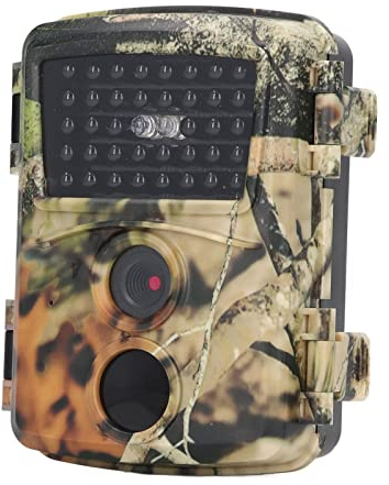 Fafeicy Camera a Infrarossi 20 MP 1080p a Campeggio Caccia Esterno Impermeabile, Tempo di Grilletto di 0,8 Veloce, Materiale ABS, Vivido Mondo della Fauna Selvatica per Sicurezza e
