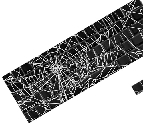 64/74 touches translucides avec impression latérale en toile d'araignée rétroéclairée pour claviers 60 80 61/64/68/75/87