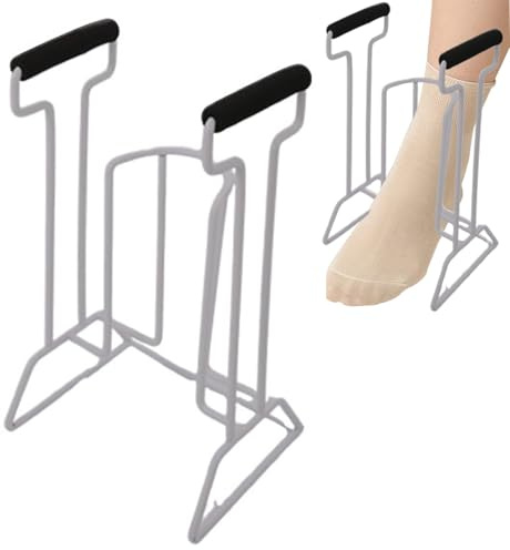 Compression Sock Donners - Putting Socks Device Stable Sock Aid, Anti Rust Helper Device for Pregnant Women, Seniors, Limited Mobility, Daily Footwear Support Aids