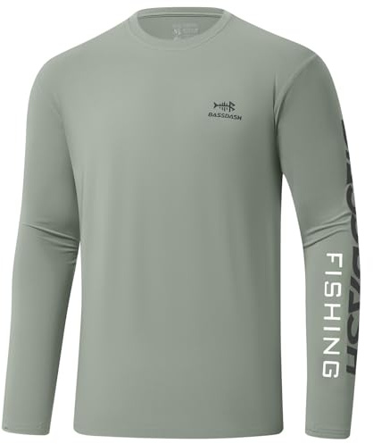 Bassdash Herren UPF 50+ UV Sonnenschutz Langarmshirt Schnell Trocknend für Geeignet zum Angeln und Wandern im Freien FS31M