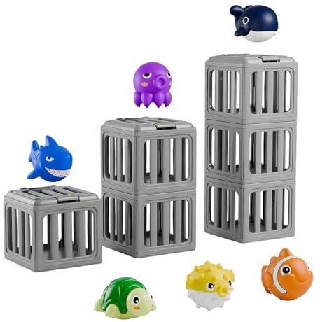 Juego De Aventuras Submarinas, Juego De Piscina De Búsqueda Y Chapoteo, Juguetes De Buceo Para Piscina, Juguetes De Natación, Animales De Peces Flotantes, Regalo Divertido Para Party Al Aire Libre