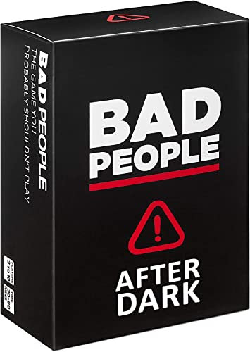BAD PEOPLE After Dark Erweiterungspaket (Das Party-Spiel, das Sie wahrscheinlich Nicht Spielen sollten) (100 Neue Fragekarten) - English Language Edition