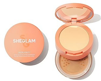 SHEGLAM Insta-Ready Face Powder Loose Under Eye Setting Powder - Cocoa Loco