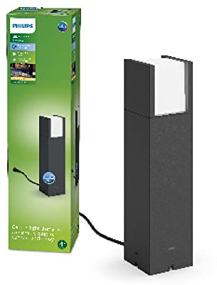 Philips GardenLink Arbour Wegeleuchte, Niedervolt, 2700K, Anthrazit, 1-er Pack