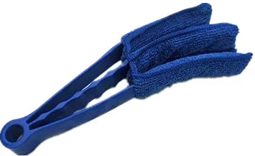 JDF USB dammuppsamlare dammborste – lamell dammuppsamlare för lamell luftkonditionering (blå/grön) – blå