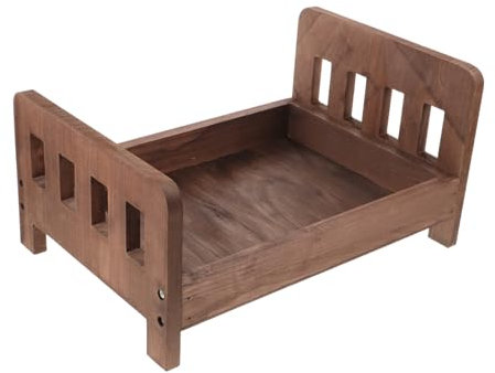 Gadpiparty Baby-Foto-Requisiten Neugeborenes Massivholz Vintage-Bett Fotografie Baby-zubehör Unterstütztes Bett Für Babys