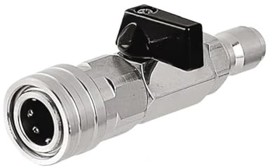 Hipzeepo Kit de Válvula de Bola para Lavadora de Alta Presión con Conector Rápido de 1/4 Pulgada para Manguera de Bomba de Lavado A Presión de Automóviles