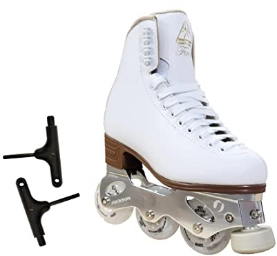 Jackson Ultima Inline Roller Skates/White Finesse/Women's Size 6 / JUST LAUNCHED 2024