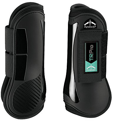 VEREDUS TR PRO Open Front Tendon Boots Medium Blac