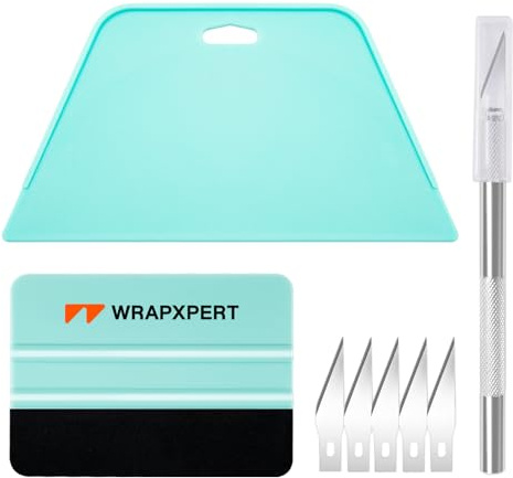 WRAPXERPT Wallpaper Smoothing Tool,Wallpaper Tool Kit for Peel and Stick Wallpaper Hanging,Vinyl Backsplash Tile,Bathroom,Window Film