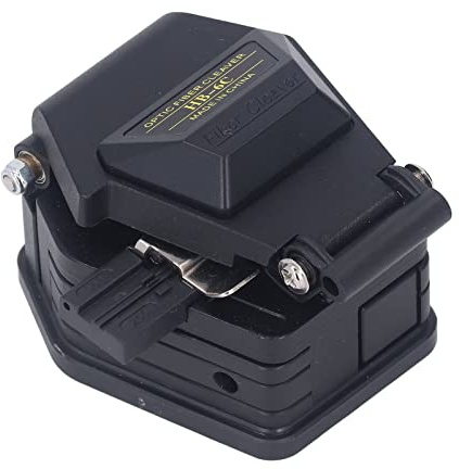 LOCADENCE Optical Fiber Cleaver, D125μm High Accuracy Cold Welding Hot Melting Stripping Cutter Tool, Optical Fiber Cutter with Scale for Cutting Fiber