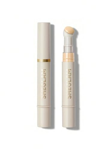 SHEGLAM Complexion Boost Concealer mit Schwammkopf-Applikator mattierend langanhaltend aufhellend Farbkorrigierer schwerelos feuchtigkeitsspendend-Buttercream