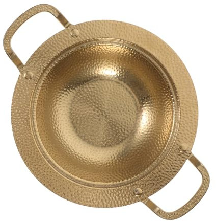 MOTHNUR Pentola Acciaio Inossidabile Per Noodle Con Maniglie Doppie Wok Piccolo Nonstick Per Ramen Coreano Pentola Da Cucina Versatile Per Zuppe e Stufati